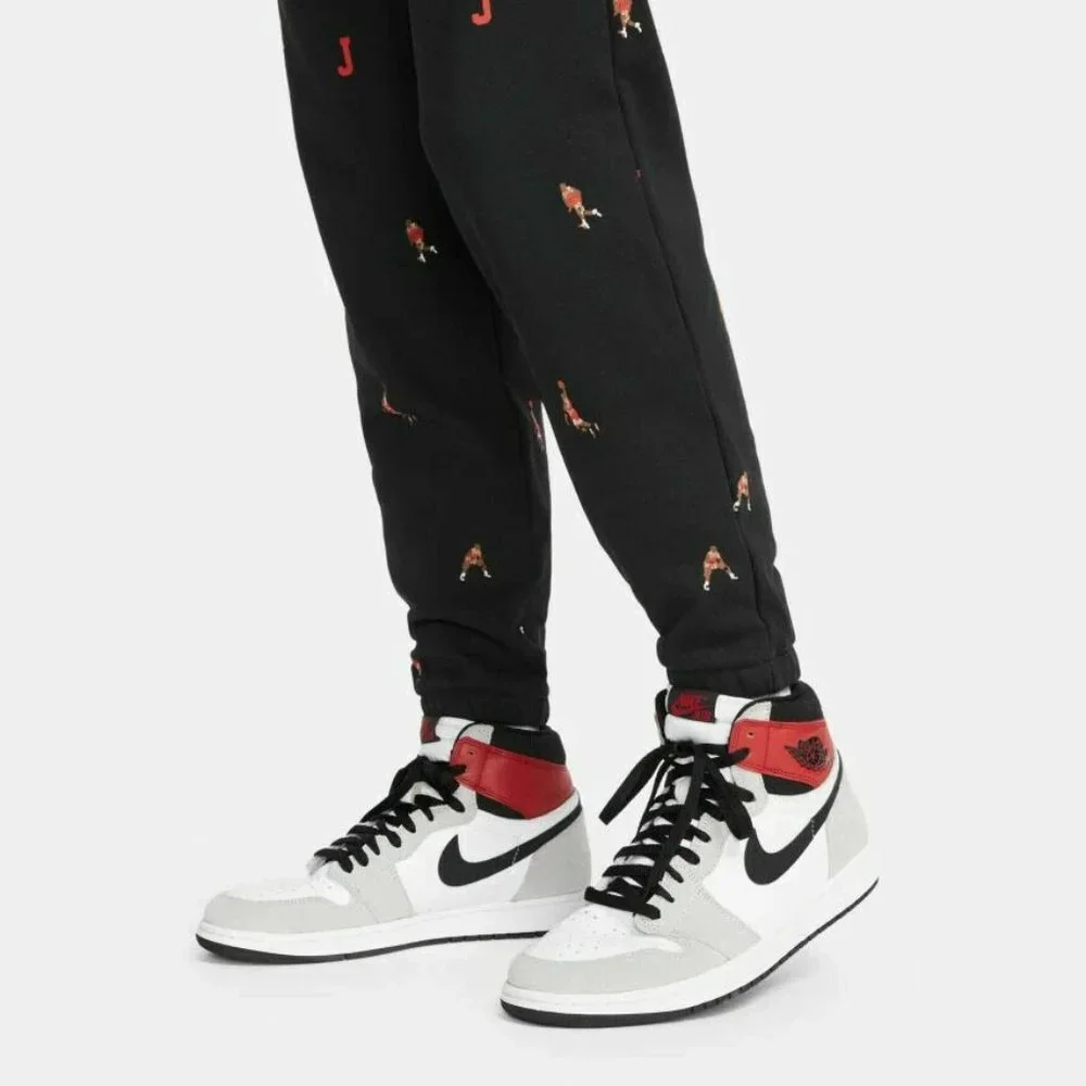 Jordan Essentials All Over Print Fleece Joggers Sweatpants Mens 2XL DH3519-010_11